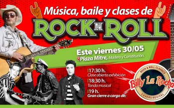 Viernes de Rock and Roll en Plaza Mitre