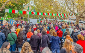 Se celebró el Día del Inmigrante Italiano en la Plaza Mitre