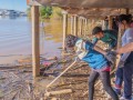 Estudiantes limpiaron las costas del EcoParque por el Día del Medio Ambiente