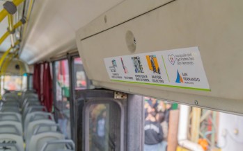 Los colectivos de la Línea 710 tienen nuevos pictogramas para personas con autismo