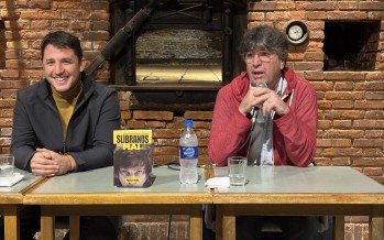 En el Centro Cultural La Cuadra se presentó el libro ‘Líbranos del mal’ de Pablo Vera