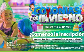 Comenzó la inscripción para las Colonias de Invierno