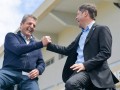 Massa y Kicillof encabezaron una reunión de intendentes en nuestra ciudad