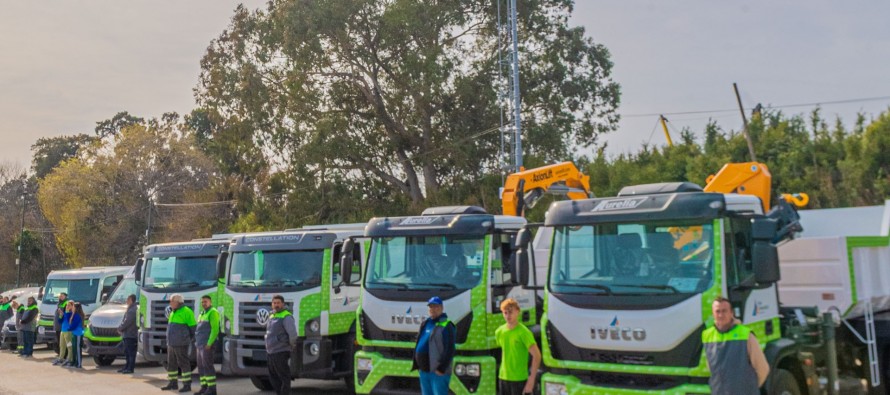 Se incorporaron nuevos camiones y vehículos a la flota municipal
