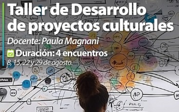 Abierta la inscripción al Taller de Desarrollo de Proyectos Culturales y Artísticos