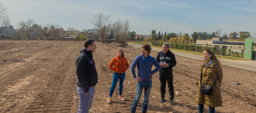 Avanza la obra para la construcción del Parque Industrial