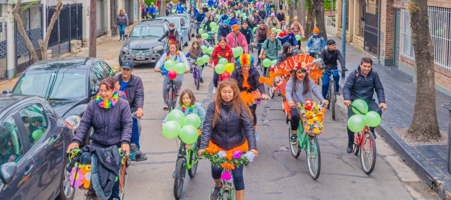 Bicicleteada Familiar para recibir la primavera