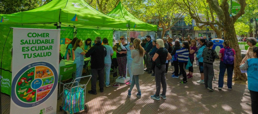 Jornada de hábitos saludables en Plaza Mitre por el “Día del Corazón”