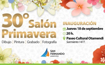 Este jueves se inaugura el 30° Salón Primavera