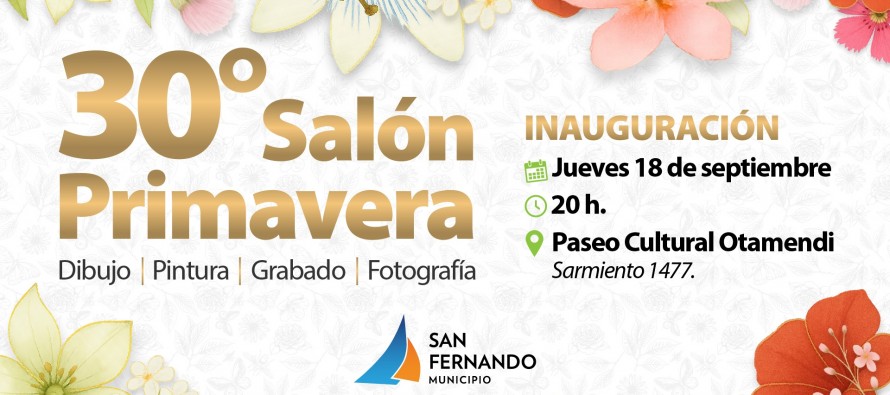 Este jueves se inaugura el 30° Salón Primavera