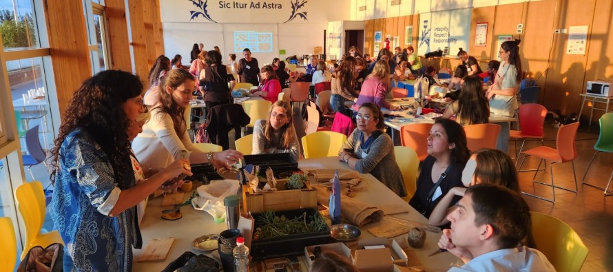 Se llevó a cabo una nueva edición de Arte Textil y Reciclado en la Escuela San Andrés