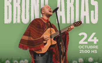 Este fin de semana Bruno Arias se presenta en La Cuadra