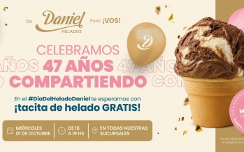 La heladería Daniel celebra su 47° aniversario regalando helados