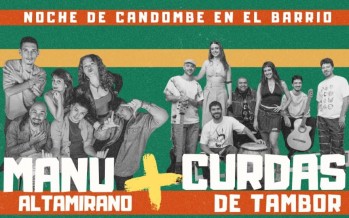 Noche de candombe en el Centro Cultural La Cuadra