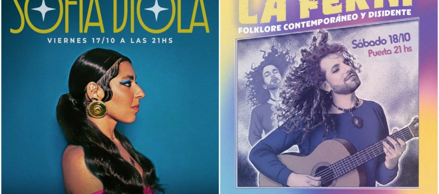 Este fin de semana La Ferni y Sofia Viola se presentan en La Cuadra