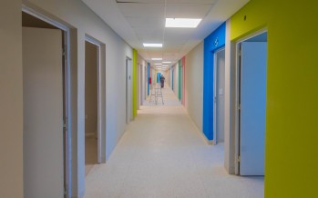Avanzan las obras de Pediatría e Internación Pediátrica del Hospital Cordero