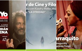 Cartelera del Martinelli para este finde: Taller de Cine y Filosofía, Fabian Vena y Gerardo Porión