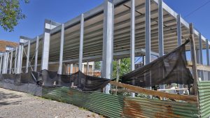 Así se encuentra la pileta de la UNLu sede San Fernando