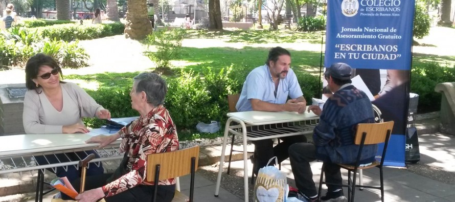 Jornada de asesoramiento gratuito de escribanos en la Biblioteca Madero