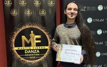 Enzo Klein, el sanfernandino nominado al Martín Fierro de Danza