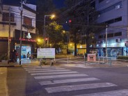 Desvío del tránsito por obras en Quintana entre Perón y Libertador