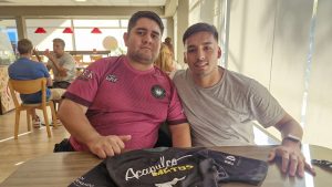 Francisco (izquierda) y Enzo (derecha)