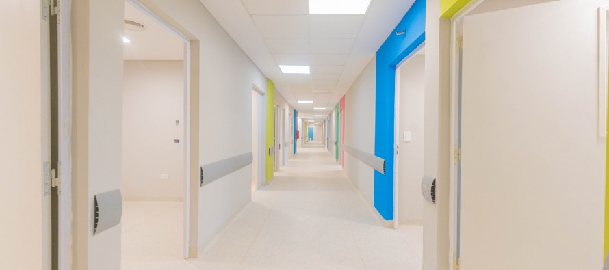 Última etapa de obra de Internación Pediátrica en el Hospital Provincial Cordero