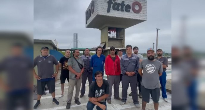 Fate: “Estamos en el techo de la fábrica porque entendemos que es la forma de cuidar nuestro trabajo”