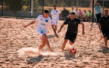 San Fernando tiene el primer club exclusivo de fútbol playa en toda zona norte