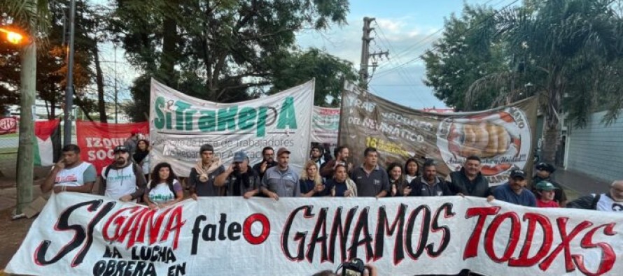 Trabajadores de Fate cortaron la Autopista Panamericana