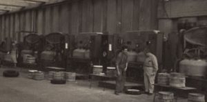 Primera planta de FATE en Saavedra, con 60 empleados (Foto: FATE)