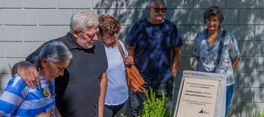 El municipio conmemoró los 50 años del golpe de Estado con un reconocimiento a vecinos desaparecidos