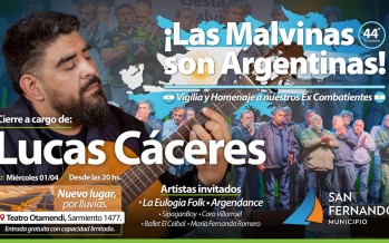 El homenaje a los Ex Combatientes de Malvinas se realizará en el Teatro Otamendi