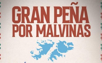 Gran peña por Malvinas en ‘La Cuadra’
