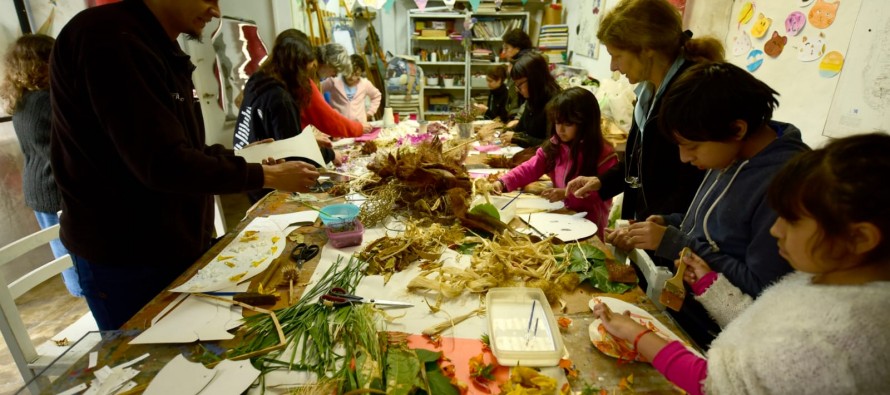 Arte Compostado: la iniciativa de Villa Jardín que transforma residuos en vida y educación