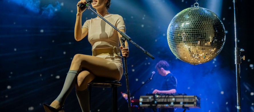 Zoe Gotusso pasó por el Teatro Otamendi: “Ha sido un placer actuar acá”