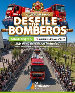 130 aniversario bomberos san fernando
