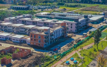 Retomaron la construcción de 92 viviendas sociales en Virreyes Oeste