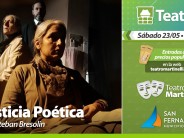 Se presenta la obra Justicia Poética en el Teatro Martinelli