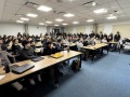 Milei brindó una charla en San Andrés en pleno desfinanciamiento universitario