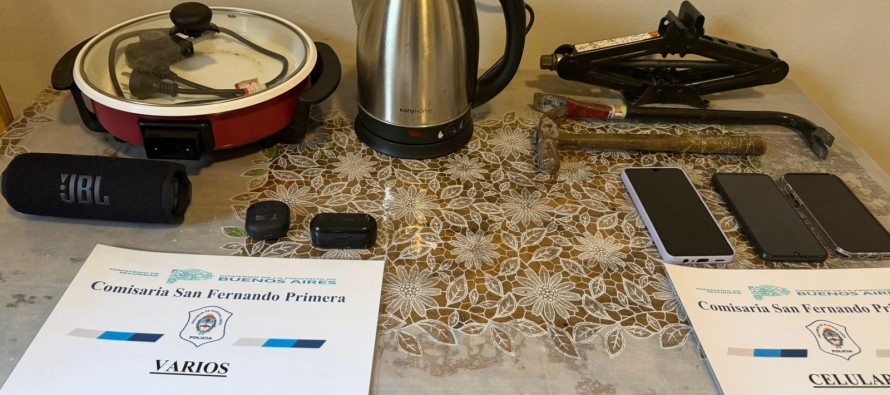 Detuvieron a tres menores que realizaban “escruches” en la zona