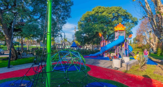 Se inauguró la nueva plaza “Padre Jorge Luis Lagazio”
