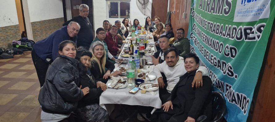 Tras ganar las elecciones en ATRAMS, Serrano exigió mejoras laborales para los municipales de San Fernando