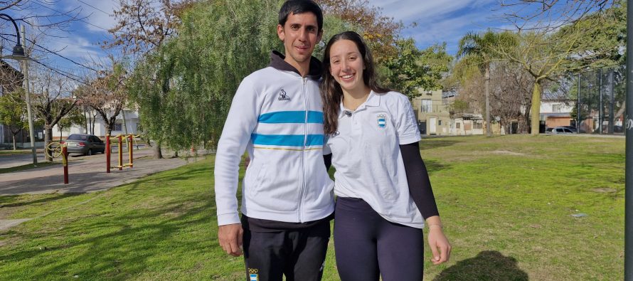 La otra carrera de dos atletas sanfernandinos de alto rendimiento: juntar fondos para poder viajar y competir