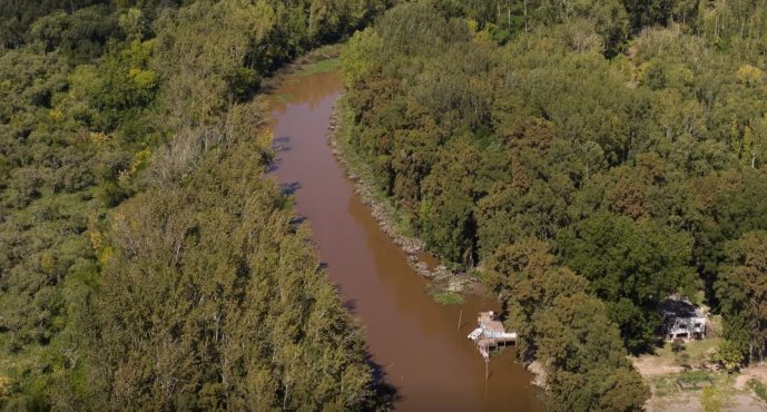 Provincia finalizó las obras de dragado en el Arroyo Caracoles
