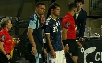 Debut soñado de Joaquín Freitas en la Selección Argentina