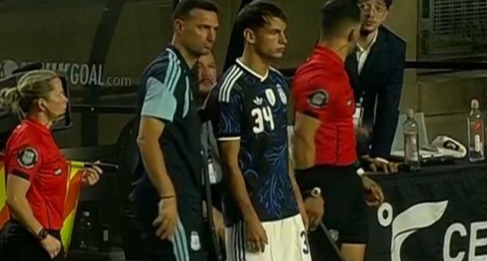 Debut soñado de Joaquín Freitas en la Selección Argentina