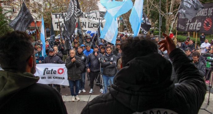 Conflicto en Fate: La Fiscalía de San Fernando citó a indagatoria a 24 trabajadores y a la cúpula del SUTNA