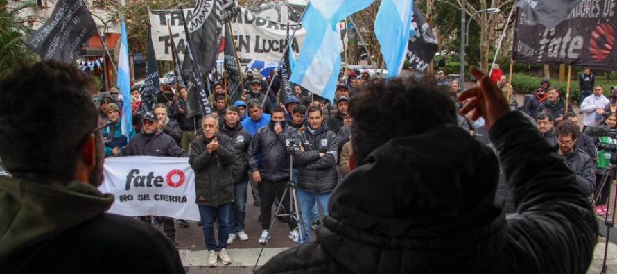 Conflicto en Fate: La Fiscalía de San Fernando citó a indagatoria a 24 trabajadores y a la cúpula del SUTNA
