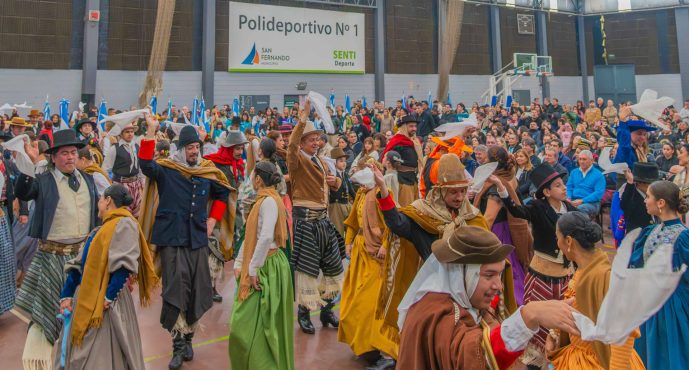 El Día de la Independencia se celebró en el Poli 1